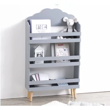 Gyerek könyvespolc felhős szürke Gyerek könyvespolc felhős szürke