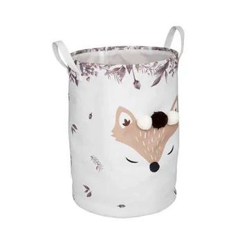 Textíl tárolókosár Róka mintázattal Textíl tárolókosár Róka mintázattal