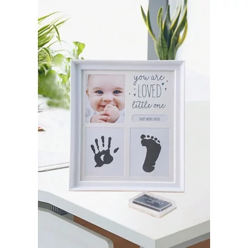 Kéz és lábnyomot megörökítő képkeret Kéz és lábnyomot megörökítő képkeret