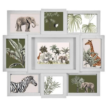 Képkeret 9 fényképhez Képkeret 9 fényképhez