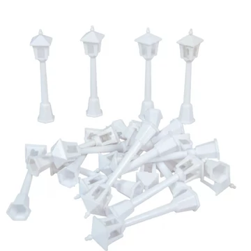 Kandeláber műanyag fehér 10cm