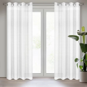 Rebecca kész függöny fehér szín