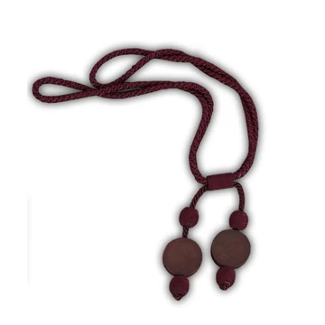 Sznur dekoracyjny - poliészter, bordó Sznur dekoracyjny - poliészter, bordó