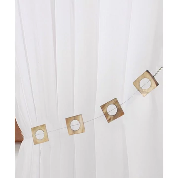 Upinacz dekoracyjny, dekoratív rögzítő, 100% poliészter, bézs szín Upinacz dekoracyjny, dekoratív rögzítő, 100% poliészter, bézs szín