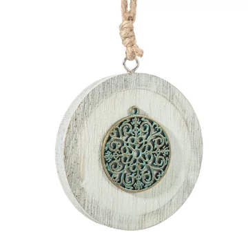 KELLY karácsonyfadísz mdf-ből és fémből 9cm KELLY karácsonyfadísz mdf-ből és fémből 9cm