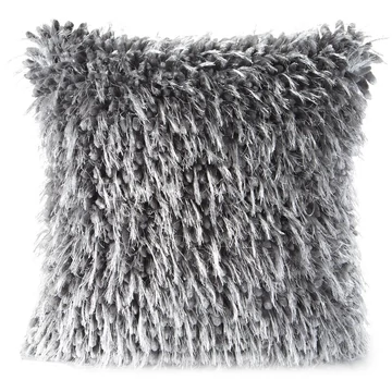 Koral párnahuzat, shaggy, rendkívül puha, acél szürke Koral párnahuzat, shaggy, rendkívül puha, acél szürke