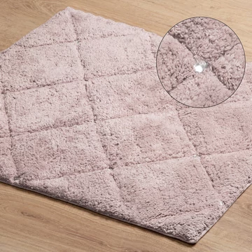 Chic fürdőszobai szőnyeg sötét rózsaszín színben Chic fürdőszobai szőnyeg sötét rózsaszín színben