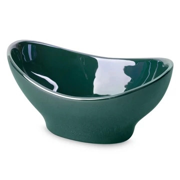 Bento1 dekoratív tál - kerámia, türkiz színben Bento1 dekoratív tál - kerámia, türkiz színben