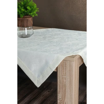 Lena asztalterítő Elegáns és fényes 100% poliészter krém színben Lena asztalterítő Elegáns és fényes 100% poliészter krém színben