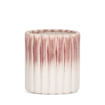 Krem színű, 15 cm átmérőjű kerámia kaspó Krem színű, 15 cm átmérőjű kerámia kaspó