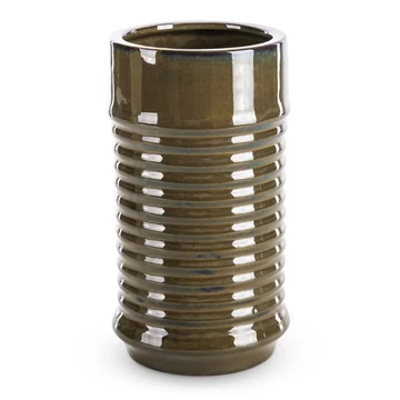 Ceramika Fi 15 cm Dekoratív kaspó Barna Színben Ceramika Fi 15 cm Dekoratív kaspó Barna Színben