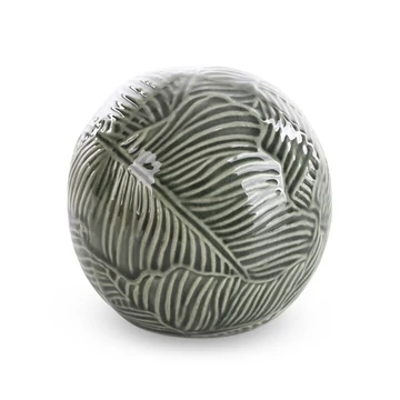 Dara díszgömb - kerámia, türkiz színben Dara díszgömb - kerámia, türkiz színben