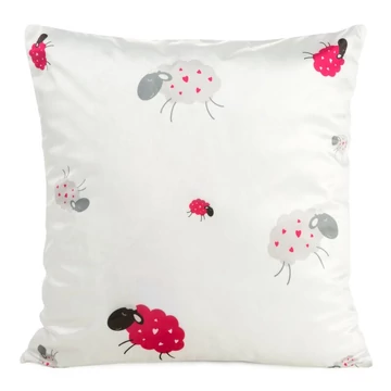 DESIGN 91 KIDS 3 bársony párnahuzat aranyos bárány motívummal DESIGN 91 KIDS 3 bársony párnahuzat aranyos bárány motívummal