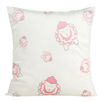 DESIGN 91 KIDS 4 bársony párnahuzat aranyos bárány motívummal DESIGN 91 KIDS 4 bársony párnahuzat aranyos bárány motívummal