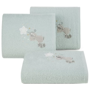 Baby48 gyerek fürdőlepedő - 100% pamut, kék szín Baby48 gyerek fürdőlepedő - 100% pamut, kék szín