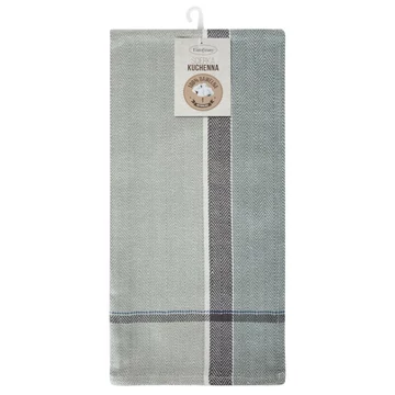 Szürke Konyhai Törölköző - 100% Pamut, 50 cm széles, 70 cm hosszú