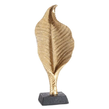 ELDO dekoratív figura 14 x 8 x 34 cm, 100% poliészter gyanta, arany szín ELDO dekoratív figura 14 x 8 x 34 cm, 100% poliészter gyanta, arany szín