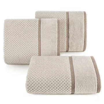 Caleb törölköző - 100% pamut, bézs szín, 50 cm széles és 90 cm hosszú Caleb törölköző - 100% pamut, bézs szín, 50 cm széles és 90 cm hosszú