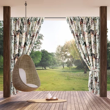 Készen kapható Garden2 függöny fehér színben