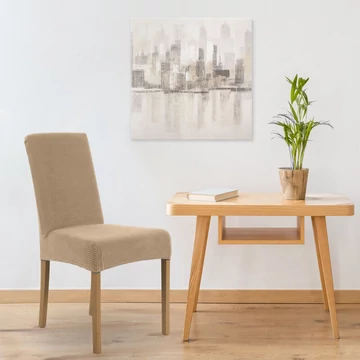 Vízálló székvédő - 95% poliészter, 5% elasztán, bézs