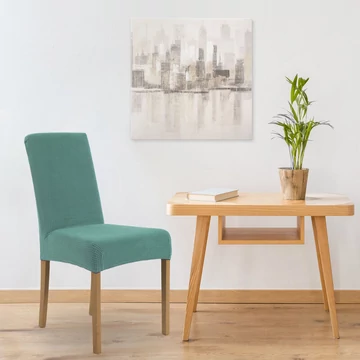 Turkusos vízálló székpárna - 95% poliészter, 5% elasztán