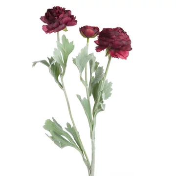 Natu 435 Dekoratív Virág Tulipán Bordó Színben Natu 435 Dekoratív Virág Tulipán Bordó Színben