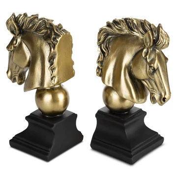 Ceramika könyvtámasz - 23 cm x 9 cm x 21 cm, fekete színben Ceramika könyvtámasz - 23 cm x 9 cm x 21 cm, fekete színben