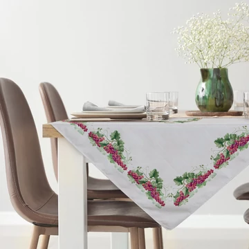 Nyári 4 asztalterítő nyomott virágmintás 100% poliészter természetes szín Nyári 4 asztalterítő nyomott virágmintás 100% poliészter természetes szín