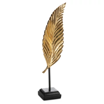 Lifi dekoratív figura, kerámia, arany színben Lifi dekoratív figura, kerámia, arany színben