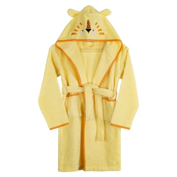 Gyerek köntös sárga 100% pamut 350 GSM Gyerek köntös sárga 100% pamut 350 GSM