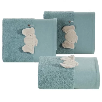 Baby59 gyerek törölköző 100% pamut kék szín Baby59 gyerek törölköző 100% pamut kék szín