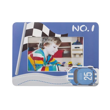 Alex dekoratív fa keret, kék színben, 22 cm széles, 1 cm mély Alex dekoratív fa keret, kék színben, 22 cm széles, 1 cm mély