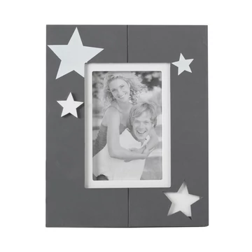 Alvi dekoratív fa keret - 21 x 2 cm, fehér szín Alvi dekoratív fa keret - 21 x 2 cm, fehér szín