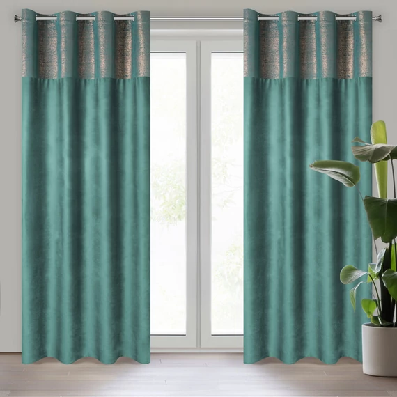 Peri Zászló - Kész Zászló, Velúr Anyag, Ciemnoturkus Szín Peri Zászló - Kész Zászló, Velúr Anyag, Ciemnoturkus Szín