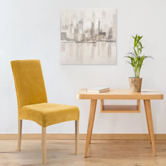 Wodoodporny székhuzat - Musztard szín - 95% poliészter, 5% elasztán