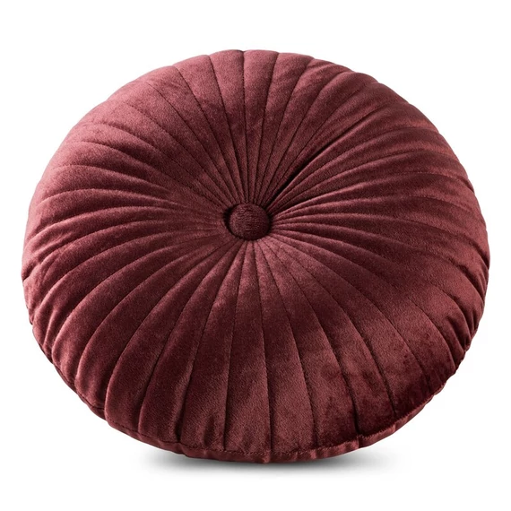 Velvet 68 Párnahuzat, 100% poliészter, Bordó