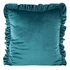 Kép 1/9 - Velvet 25 Poszewka, Elegáns és Puha, 100% Poliészter, Sötét Türkiz