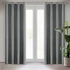 Kép 1/8 - Rita függöny - elegáns, matt felületű, szürke színű, 100% poliészter