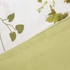 Kép 5/5 - NIKA 22 pamut ágyneműgarnitúra 160x200 cm, fehér, zöld, botanikai mintával 