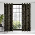 Kép 2/16 - Kiaras függöny - kész dimout függöny, poliészter, fekete Kép 2/16 - Kiaras függöny - kész dimout függöny, poliészter, fekete