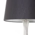 Kép 3/4 - Meggi Lampa - Dekoratív asztali és állólámpa, fém és üveg, fekete színben