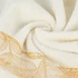 Kép 4/6 - Agis törölköző jacquard díszítéssel 100% pamut krém színben