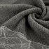 Kép 4/6 - Agis törölköző díszes jacquard szegéllyel 100% pamut acélszürke színben