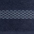 Kép 3/6 - Riva törölköző díszített jacquard szegéllyel 100% pamut sötétkék