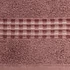Kép 3/6 - Riva kéztörlő díszes jacquard szegéllyel 100% pamut púder rózsaszín