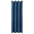 Kép 4/16 - D91 Rosa függöny, késztermék, velúr anyag, sötétkék szín, 100% poliészter