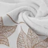 Kép 4/6 - BLANCA 8 törölköző puha pamutból, jacquard szegéllyel, levélmotívummal