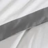 Kép 6/7 - NOVA STYLE LAURA ágyneműgarnitúra szürke éllel díszítve