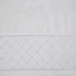 Kép 3/5 - MARTHA törölköző puha zsenília szegéllyel, ezüst geometrikus mintával