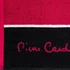 Kép 2/4 - Luca törölköző Pierre Cardin 100% pamut piros